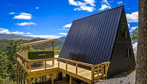 Modern A-Frame Cabin with Breathtaking Views of the Smoky Mountains, Perfect for Families or Groups - Foto 2