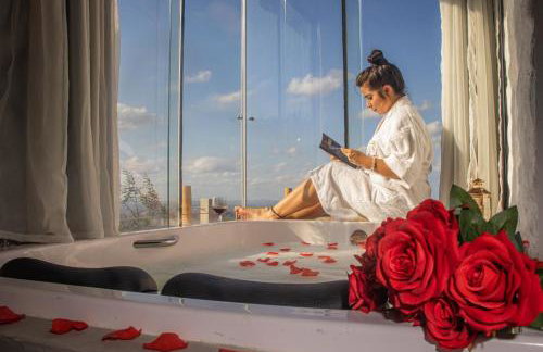 Chalé Formoso - Chalé Romântico com Hidromassagem - Foto 24