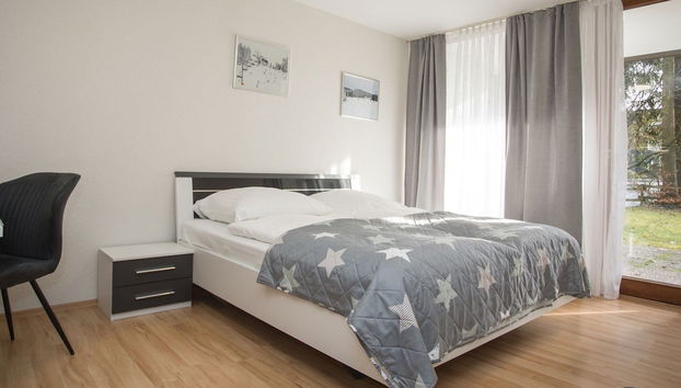 Welcome in - Studio 4-3 met terras, aan de skipiste en bikepark - Foto 5, Habitación