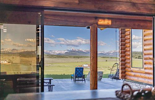 Luxe Teton View Log Cabin Hot Tub Large Groups - Foto 5