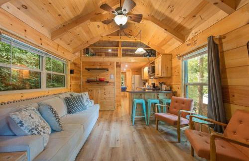 Papa Cabin Tiny Log Home Comfort In Rustic Bliss - Foto 2