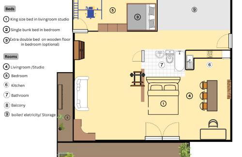 Unique Penthouse with Home Cinema, Panoramic Views & Eco-Chic Design - Foto 7