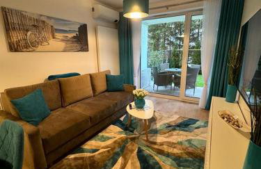 Apartament Whiteblue Dream 2 Kołobrzeg z ogródkiem & sauna & fitness & bawialnia dla dzieci - Foto 1