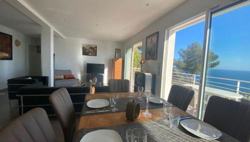 Vue mer.Tranquilité.Cap d'Ail à 10 mn de MONACO - Foto 5