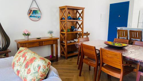 Apto com ar-cond e piscina a 100m mar praia da Enseada - Foto 3