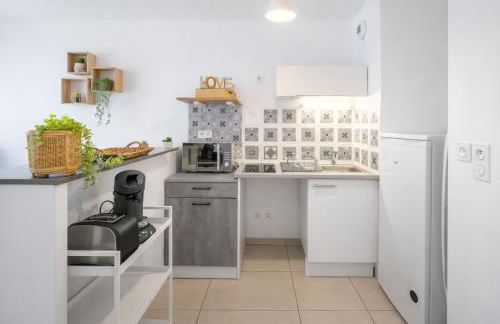 Studio terrasse & Wifi - Proche centre Montpellier - Foto 6