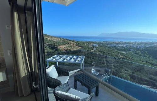 Paleokastro Villas with Private Heated Pool, Top Views - Next To Center - Top WiFi - Foto 37