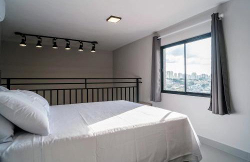 LOFT Maravilhoso SP Expo Aeroporto com AC - Foto 55