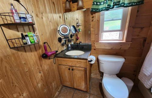 Solar powered log cabin with mountain views, 3acres - Foto 25