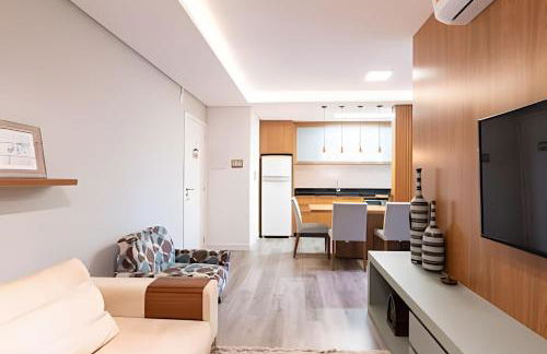 Apartamentos em Bal Piçarras 150 M DA PRAIA com Sacada Wi Fi, Piscina, Portaria 24h, Playground e vaga de GARAGEM - Foto 20