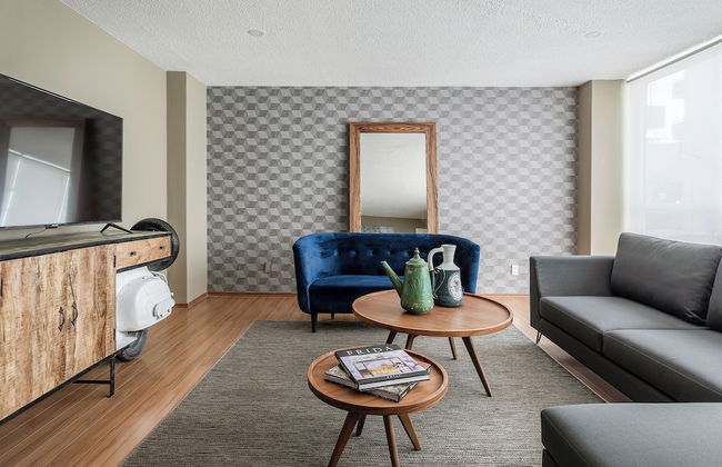 3BR Polanco Condo -elevator -parking-washer/dryer - Foto 14