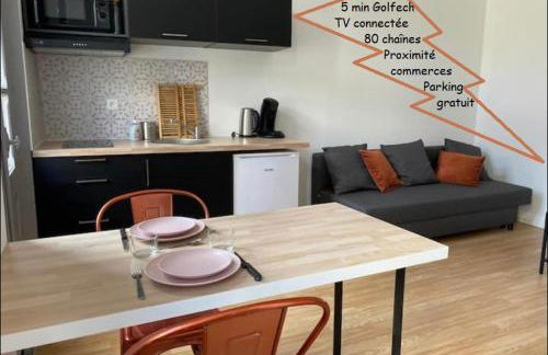 V3 Studio tout confort plein centre 5 min Golfech - Foto 2