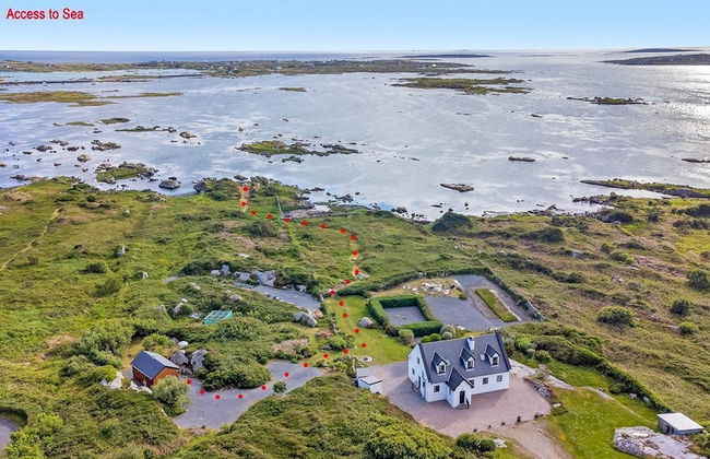 Seaside Log Cabin, Carna - Foto 19