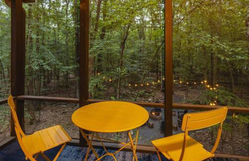 A-Frame Hot Tub Hike Firepit Design - Foto 27