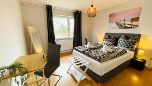 Sonniges Apartment, W-lan, Parkplatz, Autobahnnah, S-Bahn , Messe - Foto 1