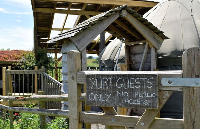 Mongolian Yurts Fordhall Organic Farm - Photo 40
