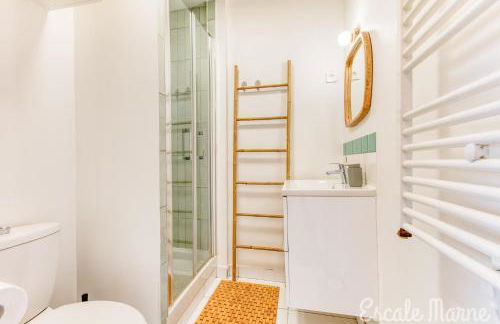 escale-marne fr - Savanna Loft - M8 Tour Eiffel - AC - Climatisation - Parking Gratuit - Free Luggage Storage - Consigne à Bagages Gratuite - 102 - Foto 38