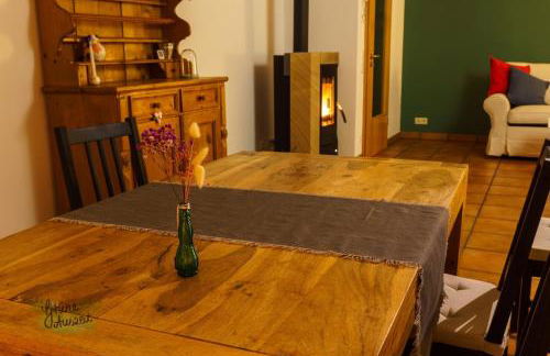 Ferienwohnung Grüne Auszeit mit Kaminofen und Terrasse - Foto 12