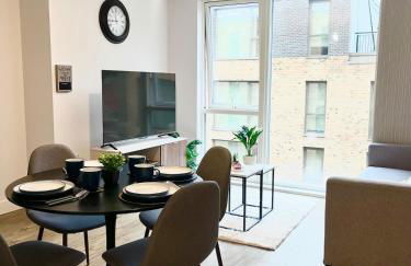 Modern 2bed Apartment in Birmingham City Centre 2 mins from Train Station with Free Parking and WiFi - Foto 15