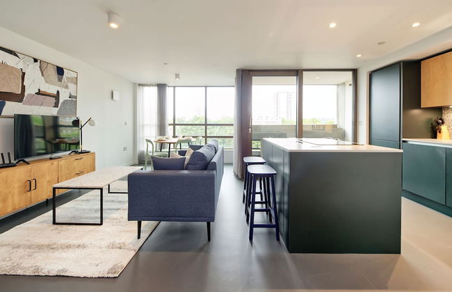 Deluxe Two-bedroom Flat in Bustling East London - Foto 12