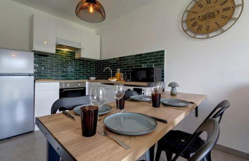 Le T2 Green, 4 pers, clim, piscine, parking - Foto 6