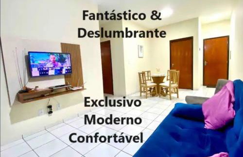 Apto espaçoso no Centro, térreo com 2 Quartos de Casal ArCond WiFi 500megas HomeOfice Cozinha e Garagem - Foto 1