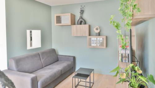 Paris Central 1 bedroom Apartment with AC - Foto 4