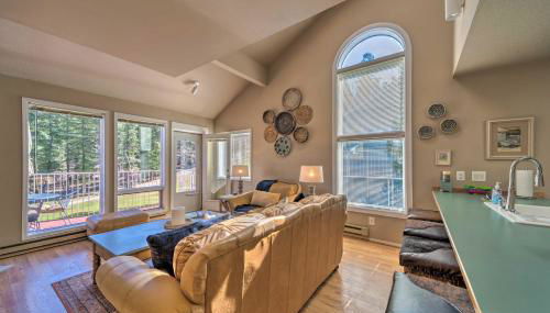 Cloudcroft Townhome with Deck - 1 Mi to Burro Ave! - Foto 4