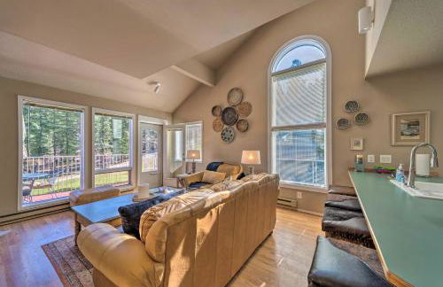 Cloudcroft Townhome with Deck - 1 Mi to Burro Ave! - Foto 4