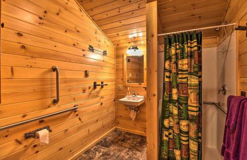 Hooah Cabin Retreat with Grill and Step-Free Access - Foto 14