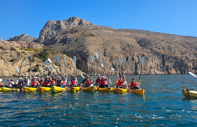 Kayak en Morro de Toix y Cova dels Coloms (Altea) - Foto 2