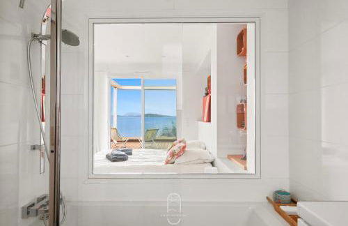 Villa Antoine 1er étage Vue Mer La Garonne WiFi PK By HC - Foto 6