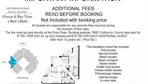 TRUMP INTERNATIONAL BEACH RESORT 2 BEDROOM APARTMENT 1600 Sf Ocean and Bay View - Foto 2