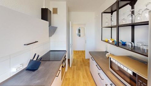 Ruhig gelegene 3-Raum-FeWo, WLAN - Foto 4, stove, dishwasher