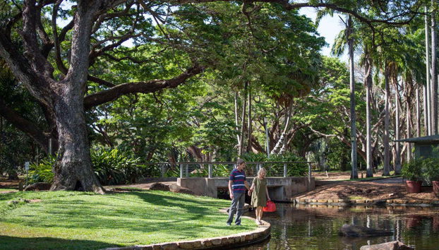 Visitando o Jardim Botânico