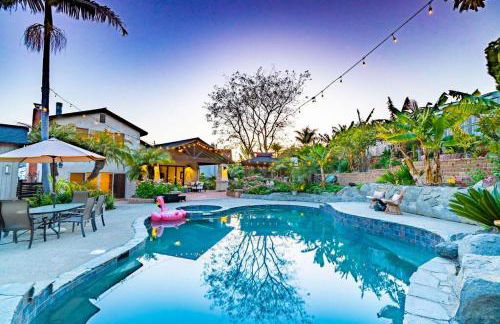 Resort style back yard heated pool and spa - Foto 5