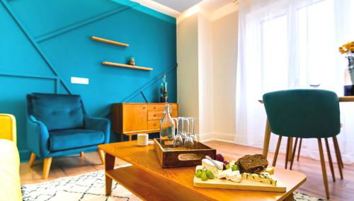 Bel AMI 02 - Turquoise & OR - Moderne Chic - Centre Ville - Accès Jardin - Clim - Wifi - Parking - Localisation idéale - Foto 3