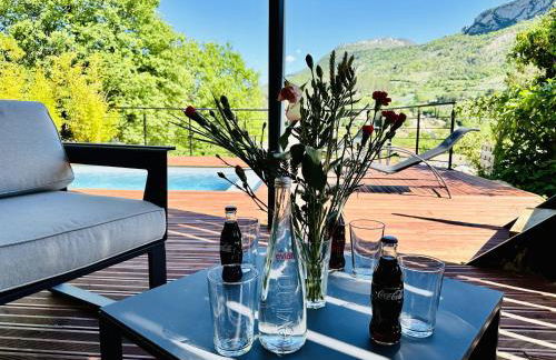 L'ancienne Étude - Superbe vue - Piscine chauffée - Foto 34