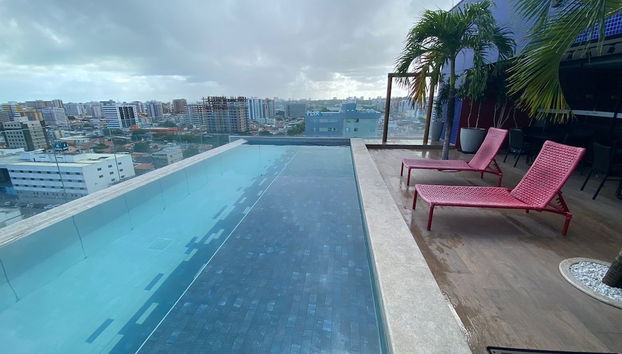 Edificio Sky Jatiuca - Apt 1218 - Foto 3, Patio hawaiano