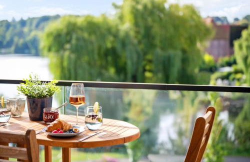 MAISUITES Eisvogel - Zentrale Luxuswohnung mit direktem Seeblick I Bis 4 Personen I Premiumküche I Boxspringbett I Kaffeevollautomat I Parkplatz I Barrierearm & Aufzug - Foto 50