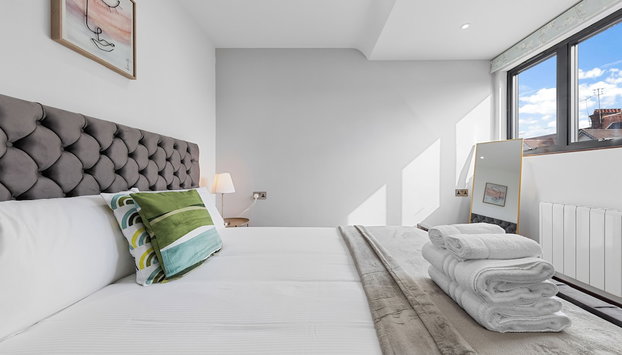 Spacious 1-bed Flat in Golders Green Near Station - Foto 2, Habitación