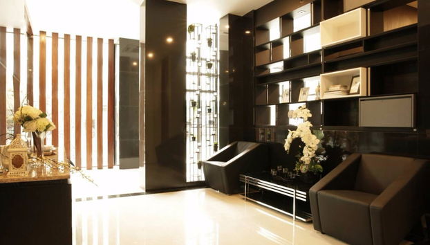 Zona de estar del vestíbulo