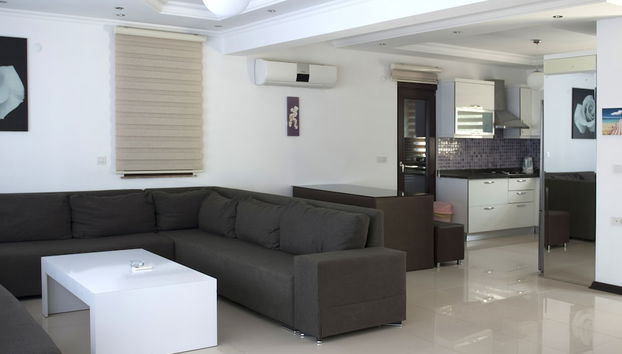 Zona de estar del vestíbulo