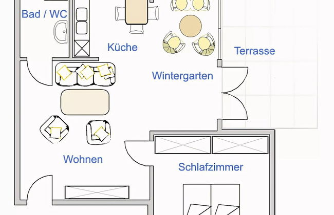 Schone Ferienwohnung mit Terrasse, Altenberg - Foto 8