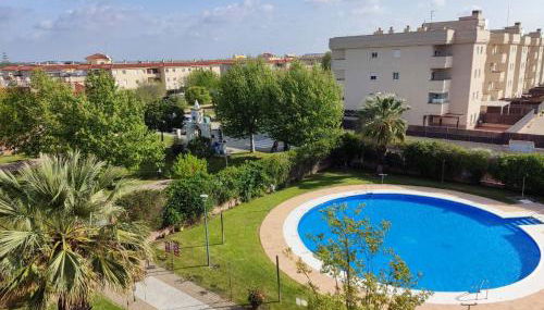 ÁTICO TERRAZA 65m. Playa, piscina, A/C, Wifi - Foto 2, Garden, Garden view