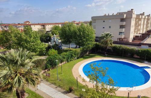 ÁTICO TERRAZA 65m. Playa, piscina, A/C, Wifi - Foto 2