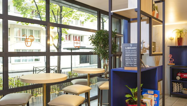 Sala de estar do lobby