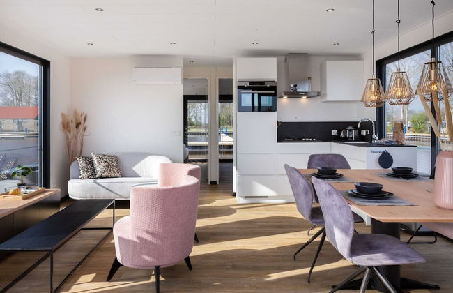 Unique Houseboat on and Around the Sneekermeer - Foto 26