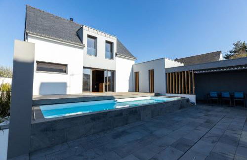 Villa Nymphéa - maison avec piscine chauffée St Gildas de Rhuys - Foto 23