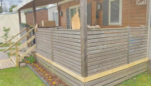 Grand Mobil Home 6 personnes climatisé avec 3 chambres et 2 salles de bains à Munster en Alsace - Foto 5